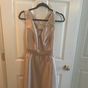 Adrianna Papell Champagne Dress